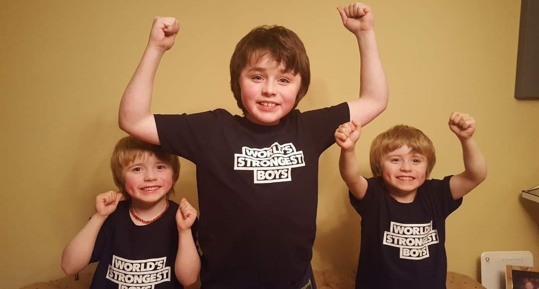 joinourboys's tweet photo. Please keep Archie in your thoughts &amp; prayers. He continues to battle but it is a struggle Keep visualising the miracle of him being well  and at home with his two amigos!
We are indebted to you all for the thousands of prayers/ messages/texts/ 
#PrayForArchie #NeverEVERGiveUp https://t.co/eCkypyPxb7