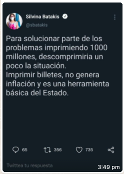 y despues se quejan!!! como puede ser?? me resisto a creerlo... si se esfuerza un poco por ahi nos ilumina con mas pensamientos esta burra..