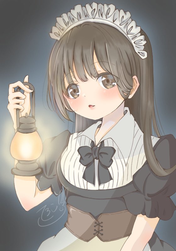 オリジナル イラスト メイドさん