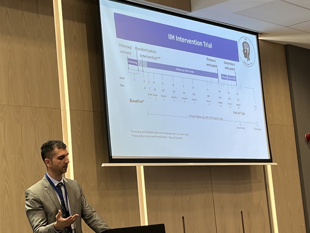 Translational Brain Science Research Birmingham UK (@brainlabbhamuk) on Twitter photo Mr George Tsermoulas discusses the equipoise underpinning the upcoming IIH INTERVENTION trial due to open shortly - #IIH <a href="/NIHRresearch/">National Institute for Health and Care Research</a> <a href="/UHBNeurosurgery/">UHB Neurosurgery</a> <a href="/The_SBNS/">SBNS</a> <a href="/DrMollan/">Dr Susan Mollan</a> <a href="/BHPComms/">Birmingham Health Partners</a> <a href="/NANOSTweets/">NANOS</a> <a href="/UK_headache/">BASH</a> Mr George Tsermoulas discusses the equipoise underpinning the upcoming IIH INTERVENTION trial due to open shortly - #IIH <a href="/NIHRresearch/">National Institute for Health and Care Research</a> <a href="/UHBNeurosurgery/">UHB Neurosurgery</a> <a href="/The_SBNS/">SBNS</a> <a href="/DrMollan/">Dr Susan Mollan</a> <a href="/BHPComms/">Birmingham Health Partners</a> <a href="/NANOSTweets/">NANOS</a> <a href="/UK_headache/">BASH</a>