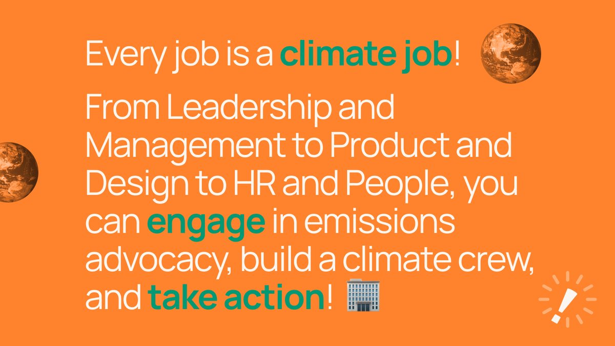 How does your job support climate change?💰 No matter your career, you can make an impact and take action to fight climate change. 🌳Visit tfca.earth to learn more about how your job can help the planet. #climatejob #climatechange