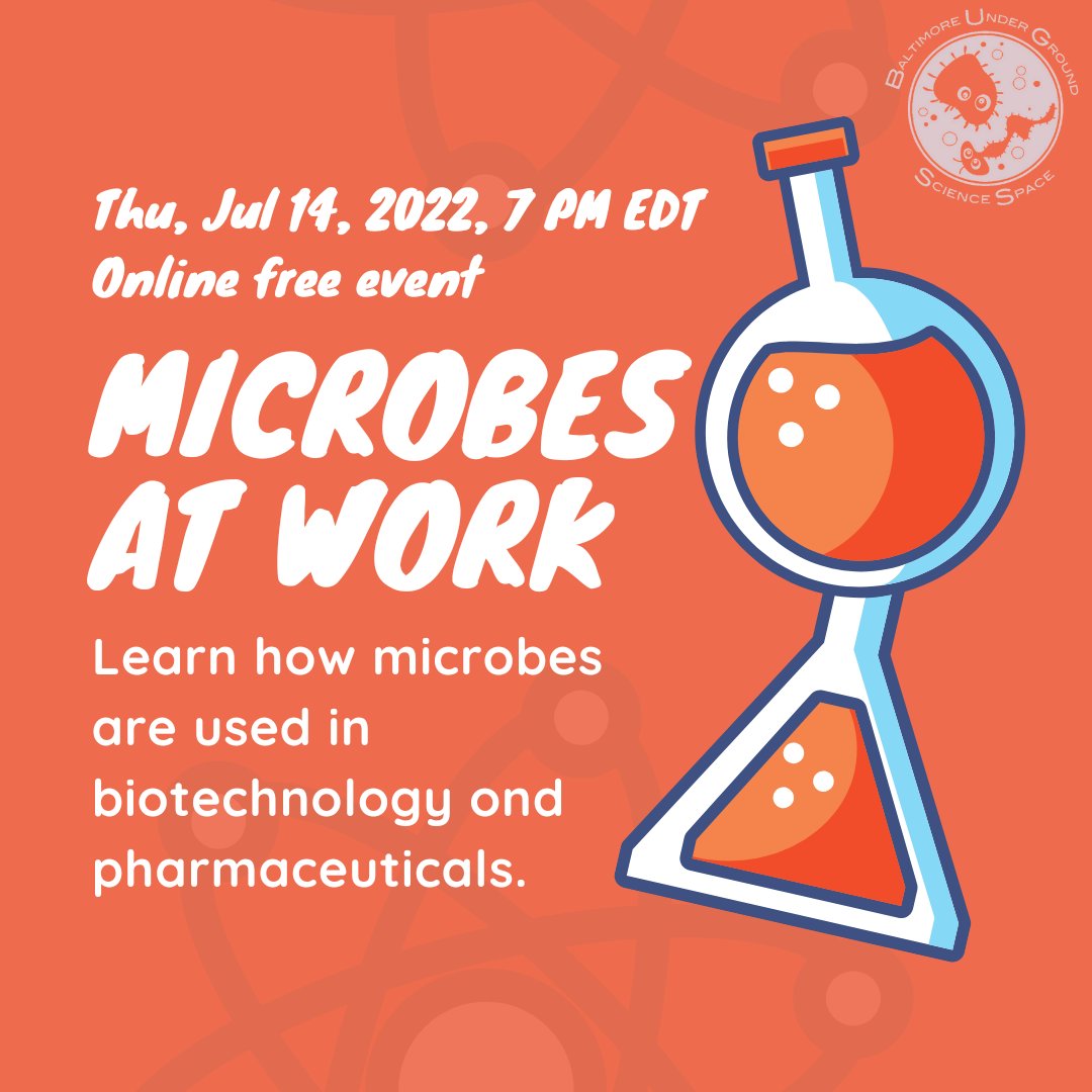 BUGSSlab's tweet image. #BUGSS is hosting a #free #online #seminar on #microbes role in #pharmaceuticals and #biotech on 7/14/22: wfy.ai/3u8F5Q5 #STEM #tech #science #biology #biotechnology