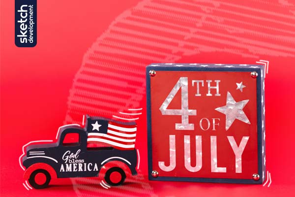 sketchdevelops's tweet image. Happy 4th of July from the Sketch Family! We hope you're celebrating the long weekend with family, friends, fireworks, hot dogs or whatever makes you happy. Enjoy!
#Happy4thofJuly #4thofJulyCelebration #SketchDevelopment
