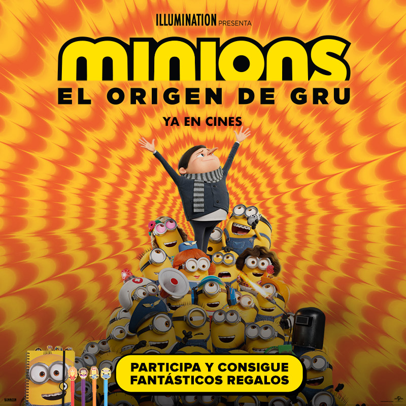 palacioprensa's tweet photo. ¡Celebramos el estreno de #MinionsElOrigenDeGru con SORTEO de mechan oficial de la peli! 5 packs de cuaderno + 4 bolígrafos

PARTICIPA 👇
Sigue a @palacioprensa @Universal_Spain + ❤ + RT + Menciona con quién asistirás al cine a ver #MinionsElOrigendeGru

Cierre sorteo lunes 11/7 https://t.co/rHJPPXVE5s