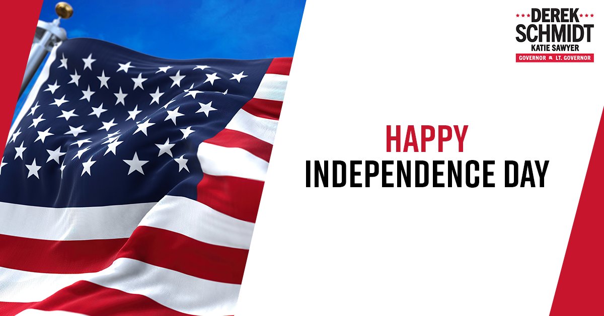 May God bless you, your family, our state, and our great nation on this Independence Day.