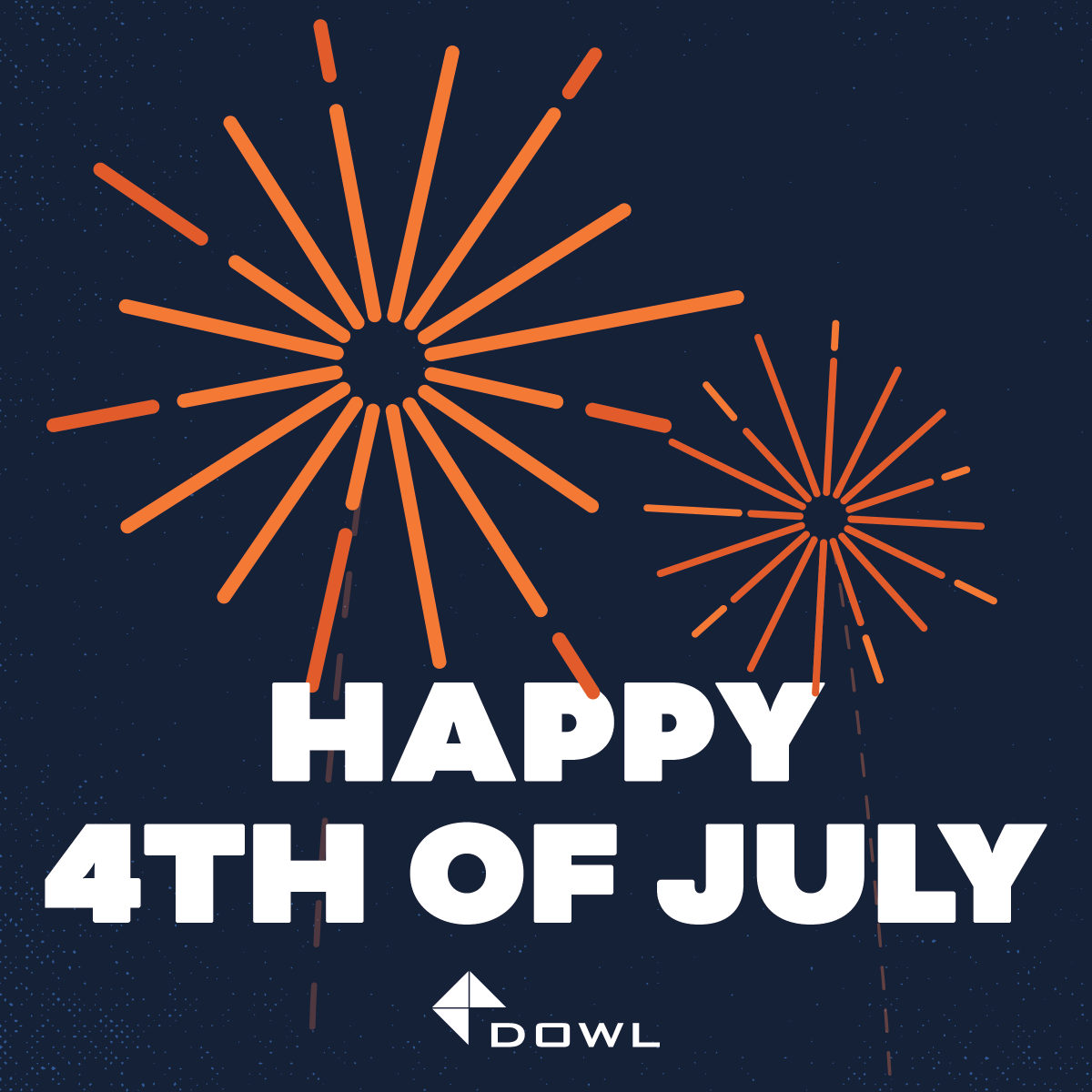 Happy Fourth of July from all of us at DOWL! We wish you a safe and joyous Independence Day.