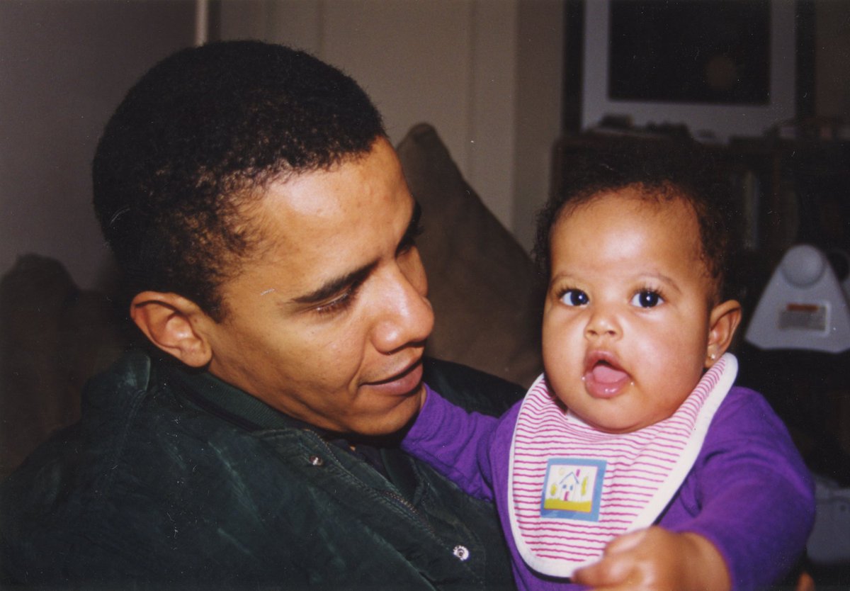 Happy birthday, Malia! No matter how sophisticated, accomplished, beautiful, and gracious a young woman you’ve become—you’ll always be my baby. And I will always be here to lift you up.