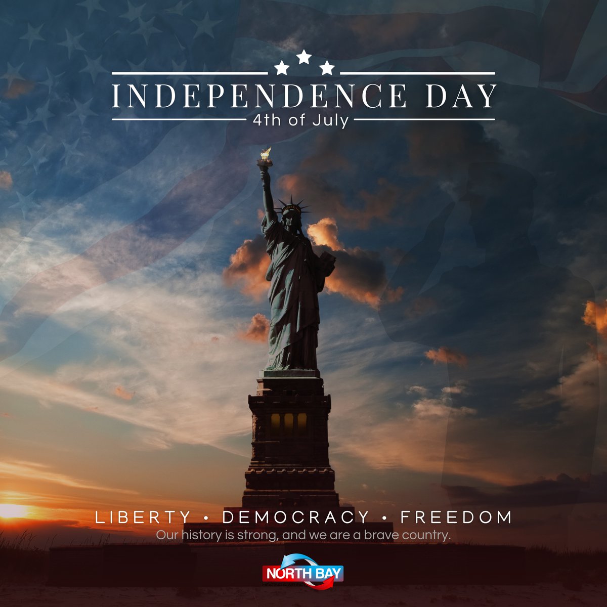 As a token of our gratitude, let us come together and pay tribute to those who have sacrificed their lives. Let us all be blessed by the Almighty as we pray for the country. Thank you for your service, and Happy Fourth of July!