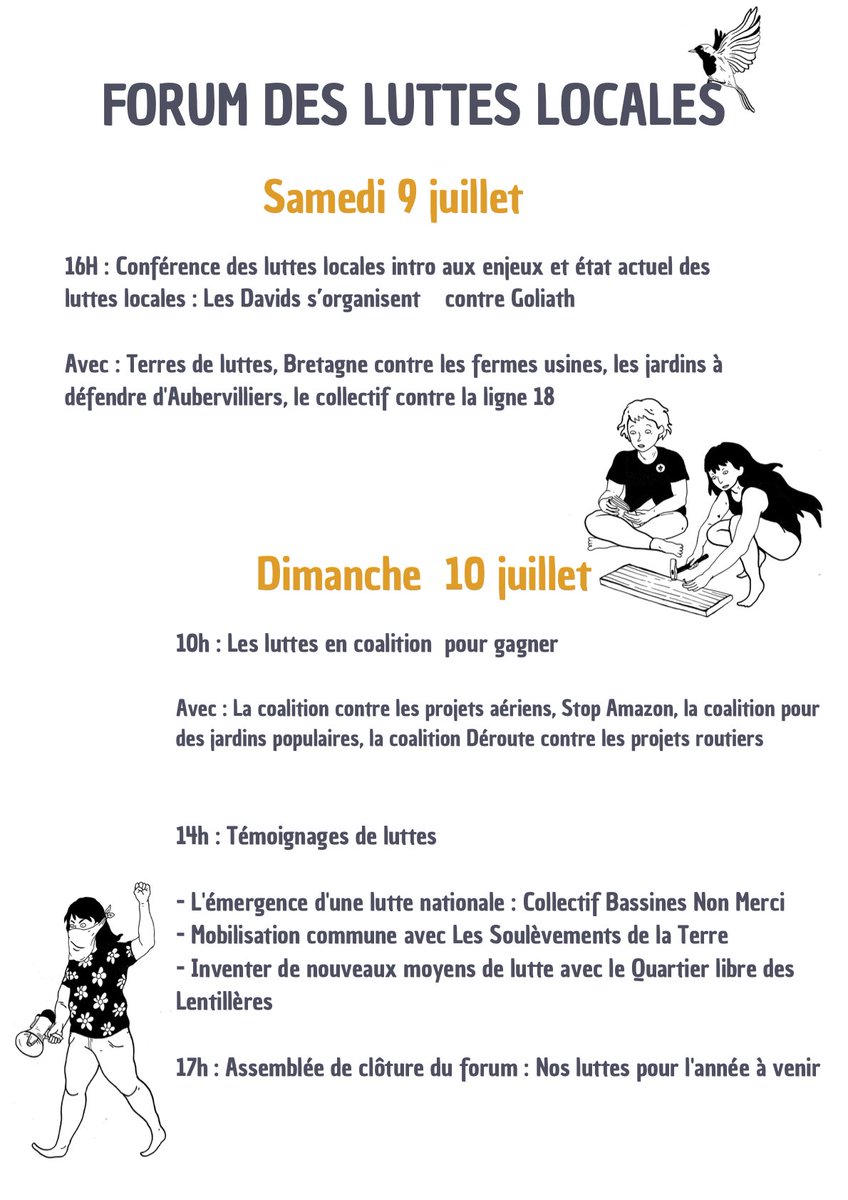 terresdeluttes's tweet photo. On se retrouve le weekend prochain à #NDDL pour le festival Zad'Envies 🌈 Rdv notamment dimanche à 16h pour ⭐️ l'assemblée : nos luttes pour l'année à venir ⭐️
un moment important pour tous les collectifs en luttes ! Ensemble nous sommes plus fort-es 💪🖤 https://t.co/cnqkKjrnEt
