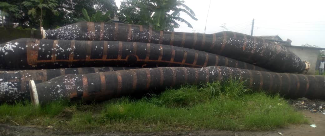 AkuFirefighting's tweet image. We have 50pcs of 20inches by 40ft length used Floating Dredging hose. 

Location port Harcourt, River state.

Price is 2.1million less 100k. 

Contact us for inspection and purchase.