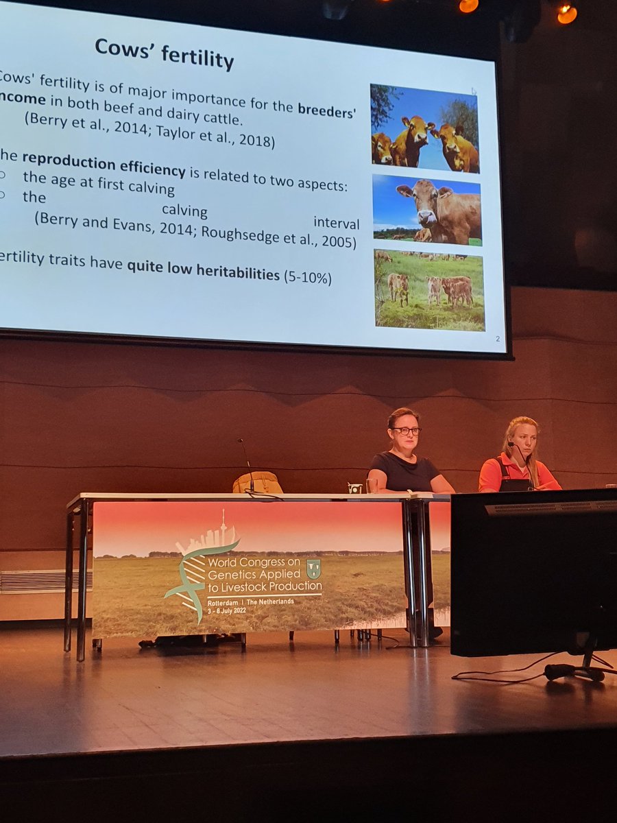 <a href="/InesAdriaens/">Ines Adriaens</a> <a href="/wcgalp2022/">WCGALP2022</a> @BaesC1 View from our side. nice session!