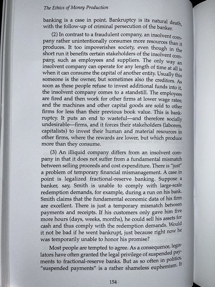 kurioseNaturale's tweet photo. Not your keys, not your coins!

Thanks @dergigi for this excellent book recommendation! Must read for everybody who wants to understand money: "The Ethics of Money Production"

#3AC #Celsius #LUNA #Blockfi #Voyager https://t.co/4sBC85sdZf