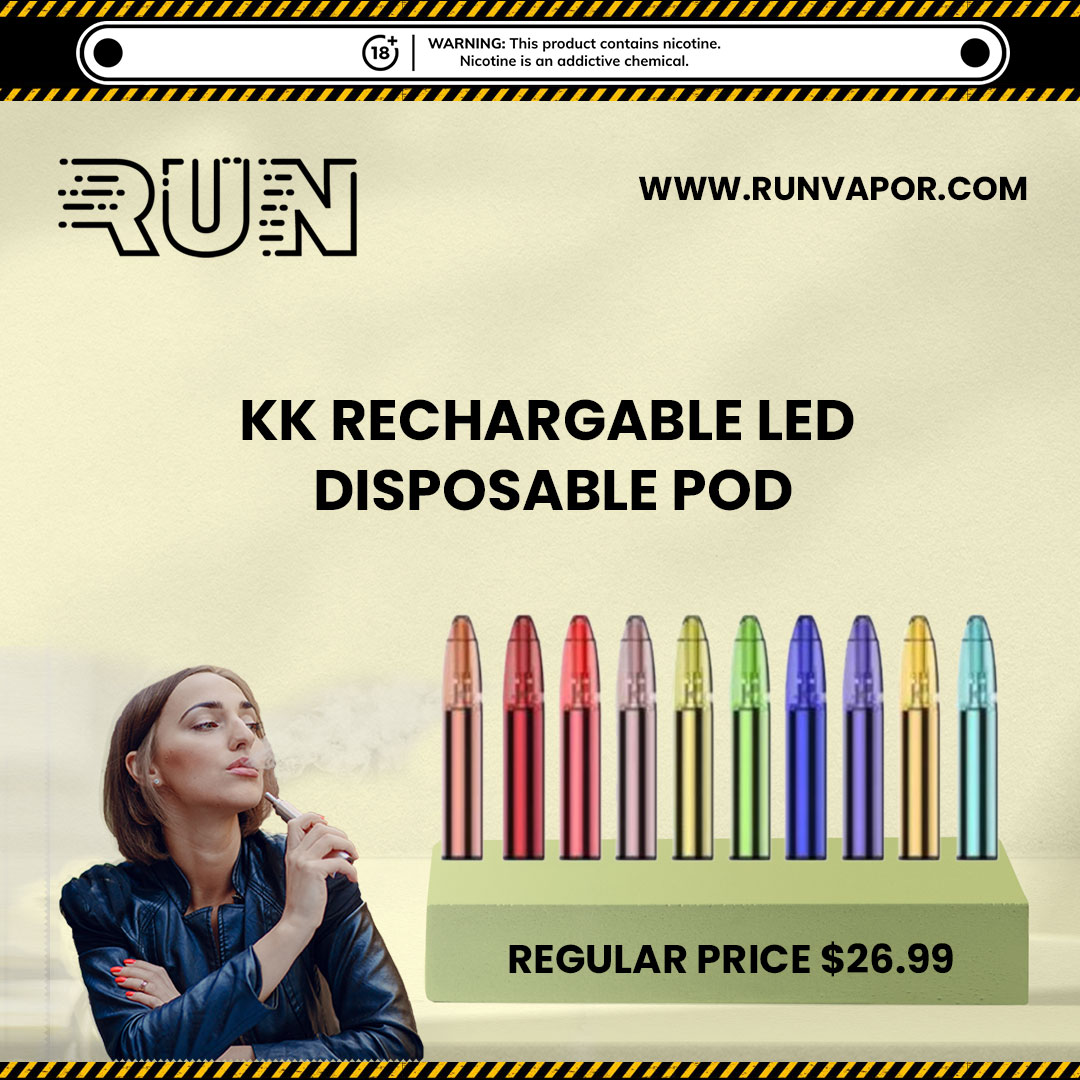 RunVapor's tweet image. The KK LED is a Disposable Device designed with a LED and comes packaged as a disposable unit and 5000 puffs.

👉runvapor.com👈
.
#vapelife #vape #vapetricks #vapefam #vapefame #vapebanjarmasin #vapemalaysia #vapepen #vapepen22 #vapepenang #vapepenangshop #vapepenajam