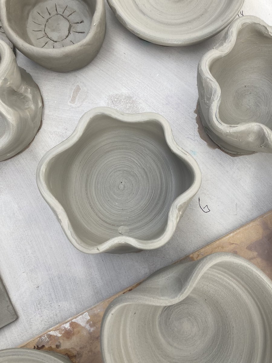 Enjoying Wellfest today! Hopefully my pottery turns out ok! #HIOWWellfest222!
