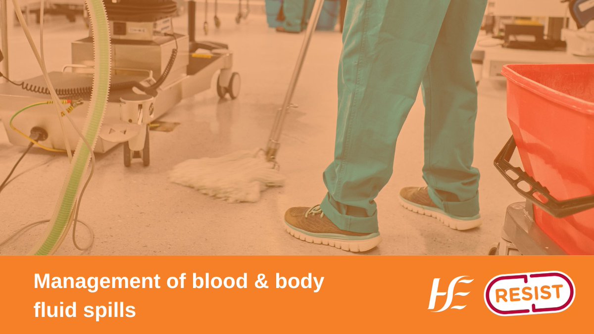 Register on HSELanD to access free, accredited courses focusing on infection, prevention &amp; control &amp; antimicrobial stewardship incl management of blood and body fluid spills. Courses developed by HSE AMRIC programme to help improve your knowledge &amp; skills. <a href="/HSELive/">HSE Ireland</a>  <a href="/npsoIRL/">National Patient Safety Office</a>
