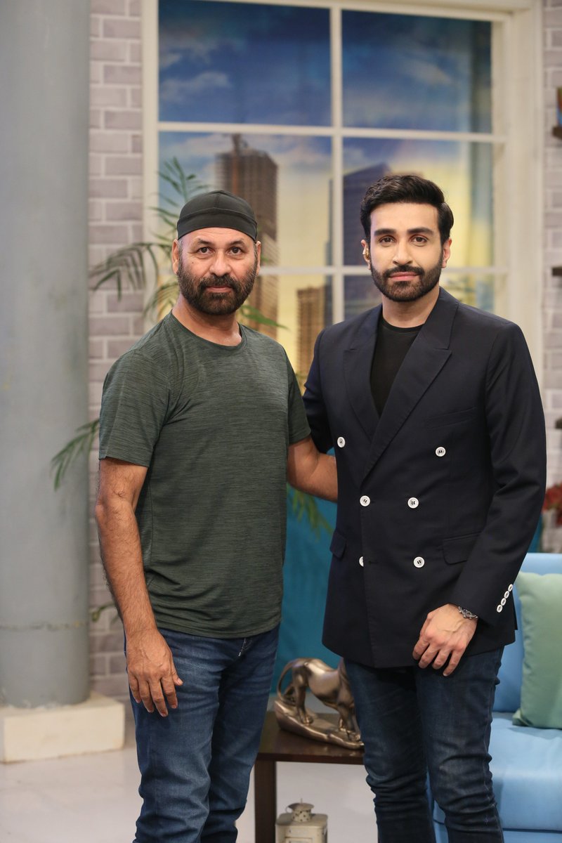 TVOnePk's tweet photo. Glimpse from today's "Morning Star" with "Azfar"

#MSTvOne #MorningStarWithAzfar #MorningStar #TVOnePK #RiseandSmile #Azfar #chefmuneeza https://t.co/P4mOLvKKEl