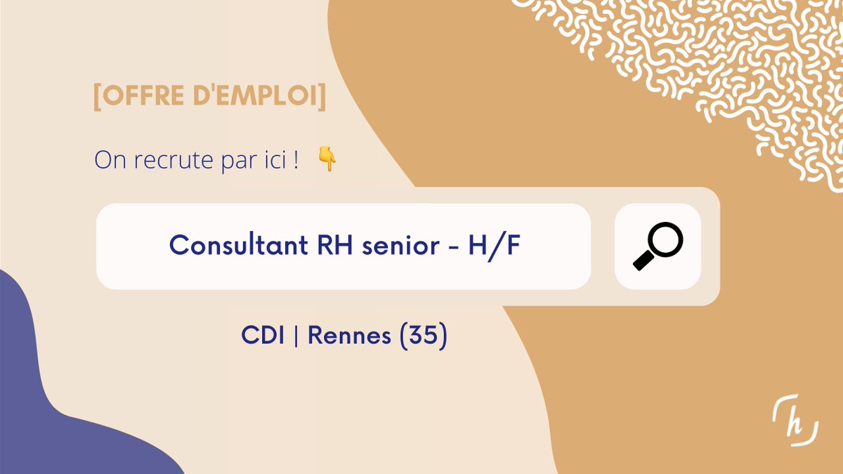 📣 #Recrutement | Vous êtes convaincu du rôle stratégique de la fonction #RH au sein des entreprises ?

💼 Devenez Consultant RH senior - H/F pour <a href="/htmyfr/">Happy to meet you</a> à #Rennes !

🔥 Candidatez par ici ▷ happytomeetyou.fr/nos-offres/emp…

#emploi #CDI #i4emploi #management #consultant #senior