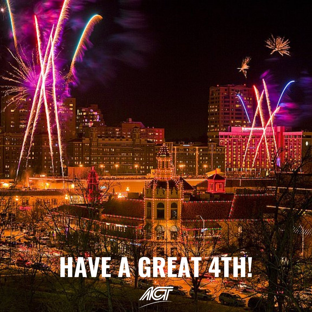 From all of us here at ACT, have a great 4th 🎆