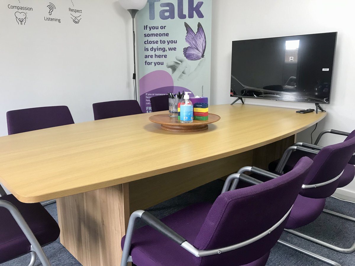A HUGE thank you to <a href="/AustinsFunerals/">Austin's Funerals</a> who have kindly donated a TV for our meeting room. The TV will help us deliver our online training, run our virtual meetings and deliver in-house presentations. We're so proud to be their chosen #charity for 2022 - #thankyou!
