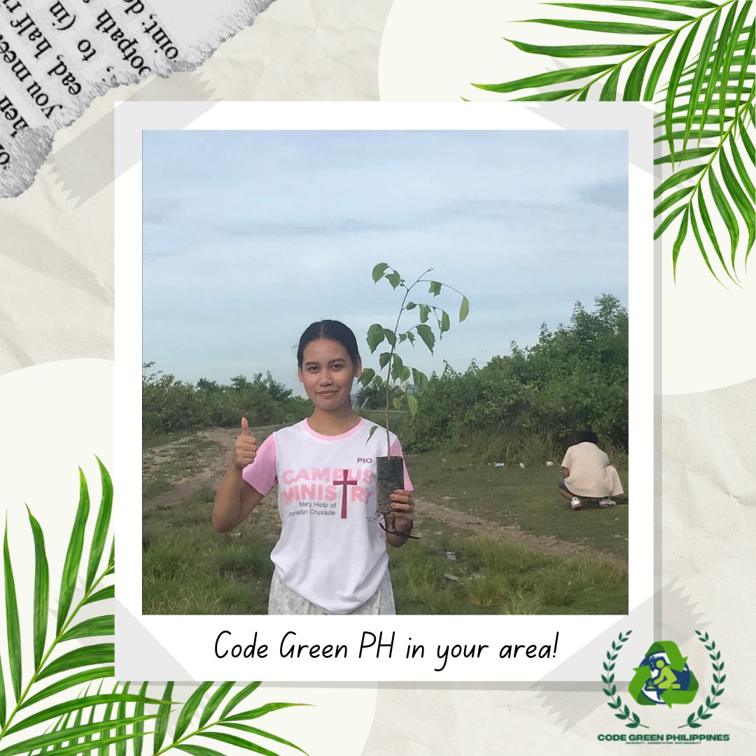 codegreenph's tweet photo. Code Green PH hopes these actions encourage everyone to do their part in saving the environment.
"Success isn't always about greatness. It's about consistency. Consistent hard work leads to success. Greatness will come." -Dwayne Johnson.
#CodeGreenPH
#TeamCodeGreenPH https://t.co/XrNfUh7KAO