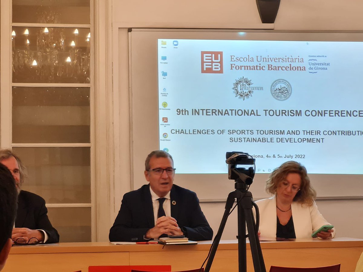 🌎 Avui participem a la 9th International Tourism Conference, per parlar sobre reptes i oportunitats del turisme esportiu i la sostenibilitat.

#pedratour #turismeesportiu