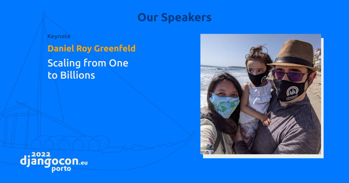 DjangoConEurope's tweet image. It's time to announce the first Keynote of DjangoCon Europe 2022: "Scaling from One to Billions" by Daniel Roy Greenfeld (@pydanny) 🙌

🎫2022.djangocon.eu/tickets/