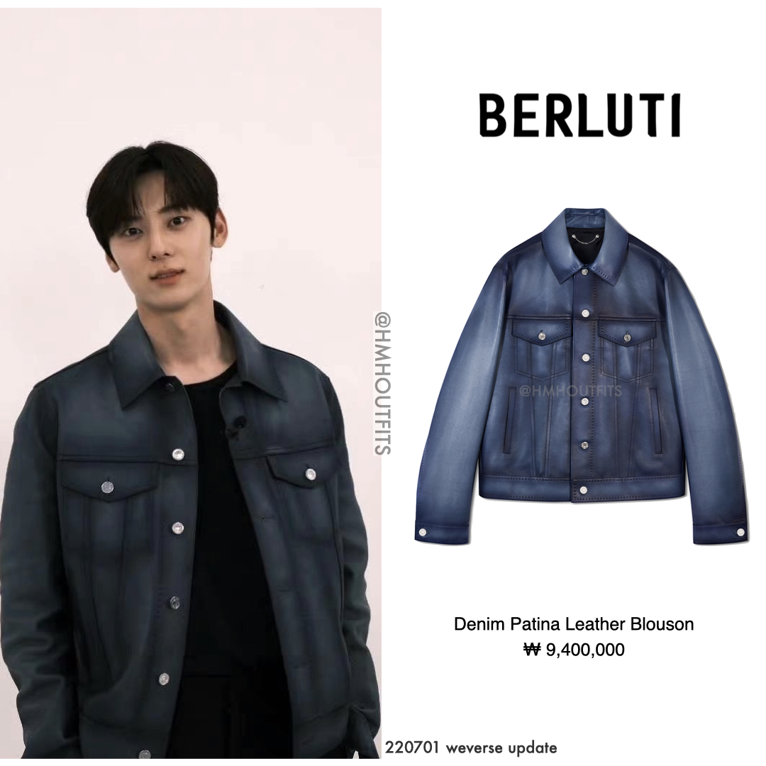 HMHOutfits's tweet photo. 220701 weverse update
#황민현 #민현 #HWANGMINHYUN #MINHYUN 
Blouson: Berluti https://t.co/mRCApYzsN9