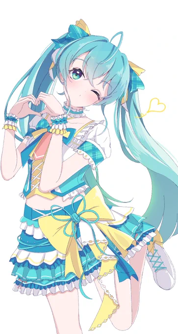 Love Miku 💛
#初音ミク #prsk_FA 