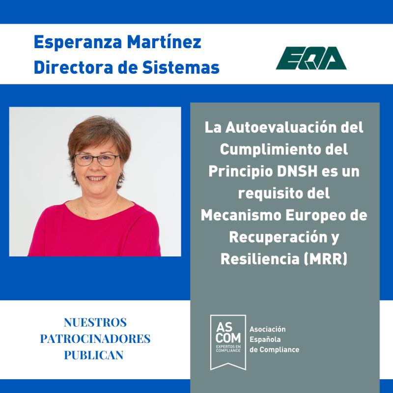 ascomGRC's tweet image. 🔷 𝑪𝒐𝒎𝒑𝒍𝒊𝒂𝒏𝒄𝒆 𝑴𝒆𝒅𝒊𝒐𝒂𝒎𝒃𝒊𝒆𝒏𝒕𝒂𝒍: 𝑽𝒂𝒍𝒊𝒅𝒂𝒄𝒊𝒐́𝒏 𝑫𝑵𝑺𝑯 𝒚 𝒂𝒄𝒄𝒆𝒔𝒐 𝒂 𝒍𝒐𝒔 𝑭𝒐𝒏𝒅𝒐𝒔 𝑵𝒆𝒙𝒕 𝑮𝒆𝒏𝒆𝒓𝒂𝒕𝒊𝒐𝒏
🖋Artículo de Esperanza Martínez, Directora de Sistemas en @EQAGrupo  en #blogASCOM
▶ asociacioncompliance.com/compliance-med…  #compliance