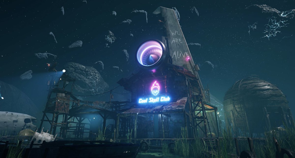 Somewhere in metaverse. <a href="/CoolSkullClub/">Cool Skull Club</a> #UE5 #NFTProjects #postapocalyptic