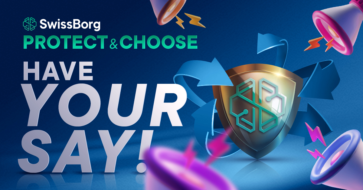 swissborg's tweet photo. 🔥🌱❓Hello dear awesome #SwissBorg community, you have until midnight tomorrow, July 5th, to vote on Protect and Choose. There are 5.8m #CHSB collected from fees in the P&amp;C pool and YOU, the token holders, decide if we should burn it all or not! 
#WeAreSwissBorg💪 https://t.co/NPmdnupjad