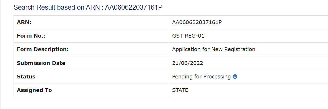 JAI_MV's tweet photo. @cbic_india @nsitharamanoffc 
Registration filed on 21st June is still pending for processing. What is going on @cbic_india https://t.co/jTQtfou2ca