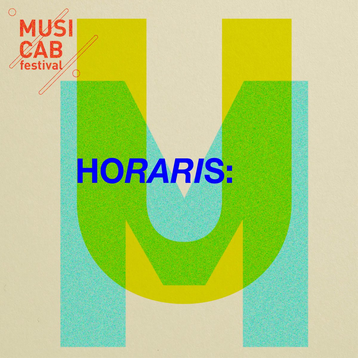 MUSICABfestival's tweet photo. ⏰ HORARIS del #MUSICAB2022

Et donem a conèixer els horaris dels concerts que podreu viure del 15 al 17 de juliol, a #Cabrils!

Gaudeix-los en directe amb la teva entrada a https://t.co/gCME8stsKw! 🎟️

#Musicab #Festival #Cabrils #Maresme #Music #Vibes #Cultura https://t.co/SY6trTe3AJ