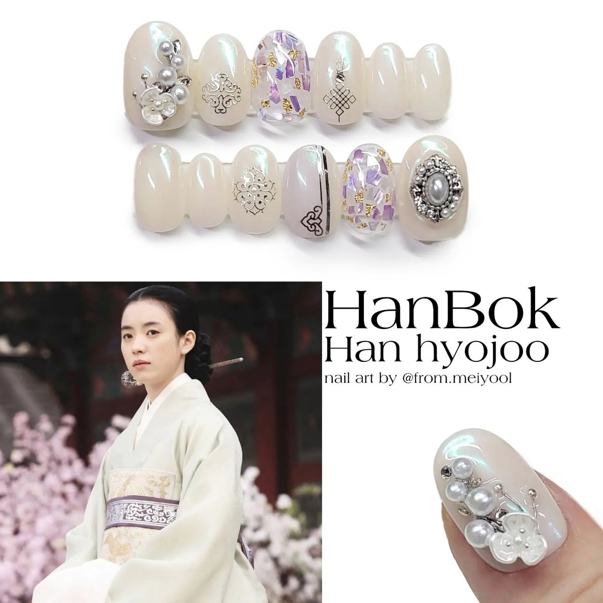 from_meiyool's tweet photo. HANBOK (요청디자인)

한효주 한복 디자인 수제네일팁
💎스와로브스키 정품스톤사용💎

https://t.co/uXHrG2R9OS https://t.co/NSyjRLxFyo