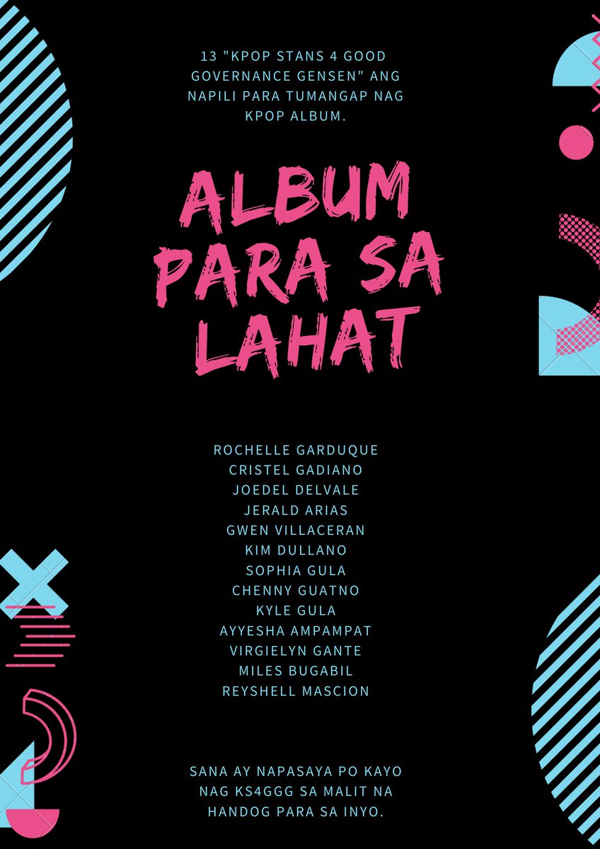 K-POP STANS 4 GOOD GOVERNANCE GENSAN tweet media