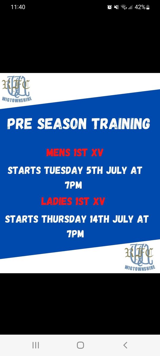 Wigtownshire Rugby Football Club (@wigtownshireru1) on Twitter photo 