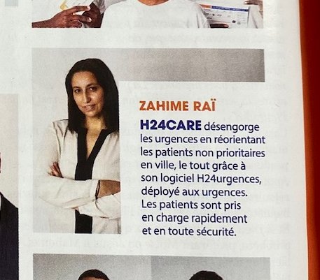 Bonjour à tous !

😍Nous sommes ravis de la mise en lumière que nous a consacré l'édition du 30 juin du magazine <a href="/challenges/">Challenges</a> &amp; <a href="/theeconomist/">The Economist</a> !

✨Une fois de plus la solution H24 care est mise en avant !

#Sante #startup #urgences  #hopitaux  #Medical  #SAS