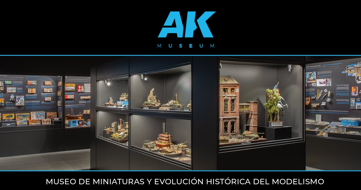 AkMuseum's tweet photo. 🇪🇸 El primer museo integral de miniaturas y evolución histórica del modelismo. ¿Ya nos has visitado?

🇬🇧 The first comprehensive museum of miniatures and historical evolution of modeling. Have you already visited us?

#AKMuseum #MiniaturePainting #Modelling https://t.co/9RdWY83VNI