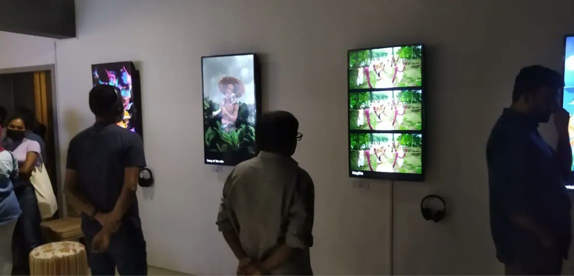 artdhope's tweet photo. An NFT Creators Project organized by the organization named ‘101 India, held a NFT exhibition Myths and Memes’ involving 14 eminent NFT artists.#NFT #NFTexhibition #NFTcreators #art #artists #artexhibition #fineart #VR  #event #art #arts #artstories #nft #Nfts #nftstories # https://t.co/oIgnicwucs