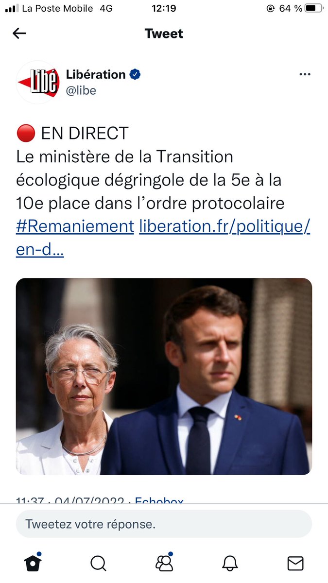 Il y aaaa les mooots et il y a les aaaactes 🎶
#remaniement <a href="/EmmanuelMacron/">Emmanuel Macron</a>