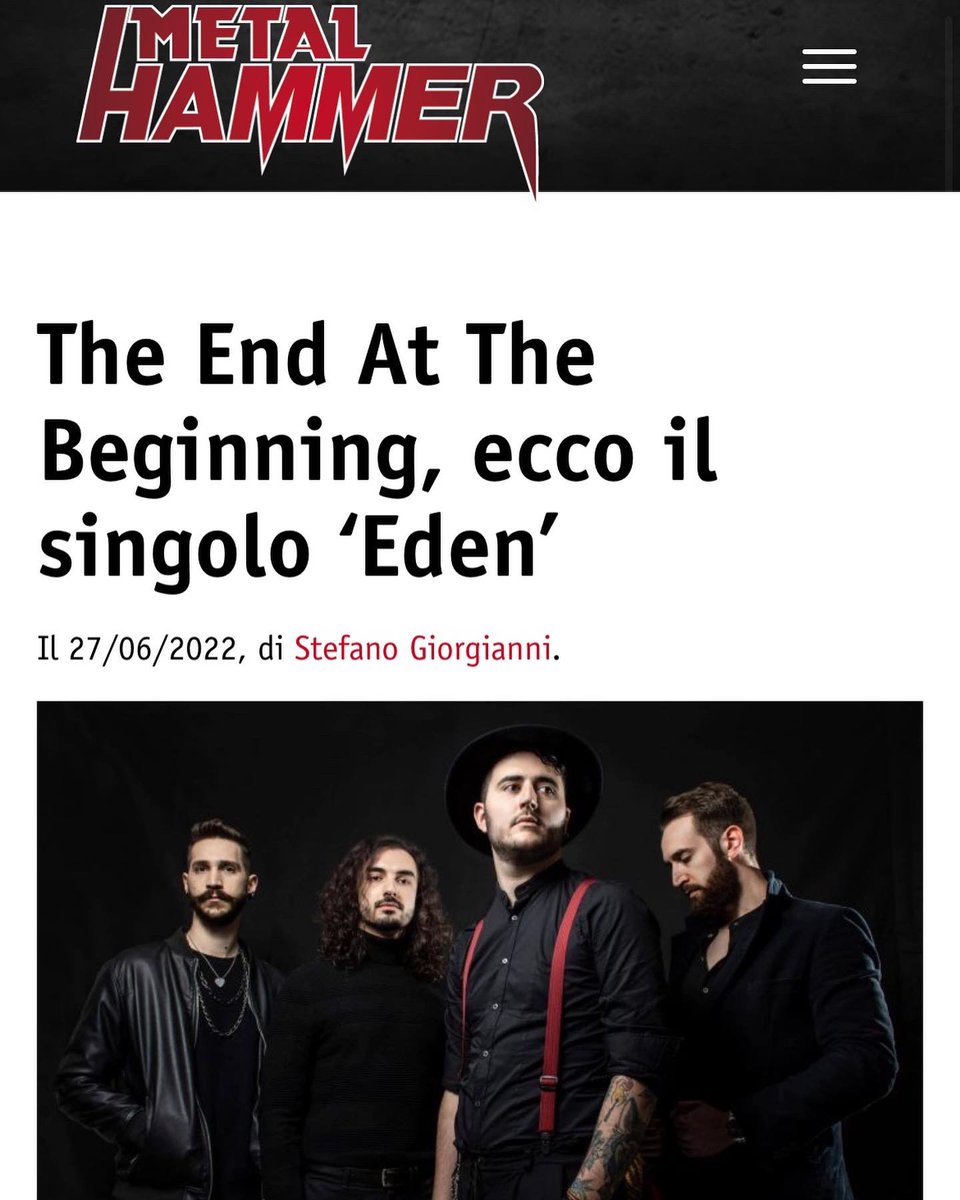 The End At The Beginning tweet media