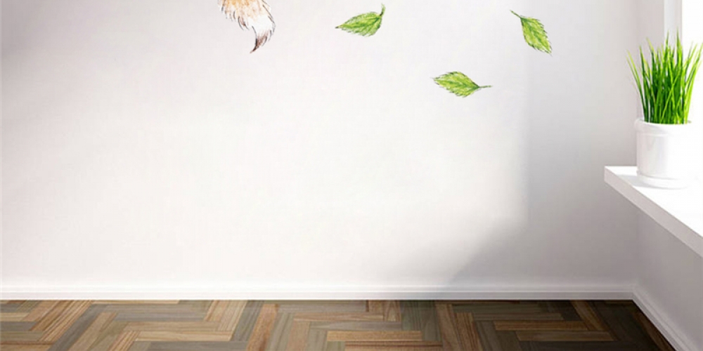 #toys cute cat butterfly tree branch wall stickers for kids rooms home decoration cartoon animal wall decals diy posters pvc mural art bouncydino.com/cute-cat-butte…