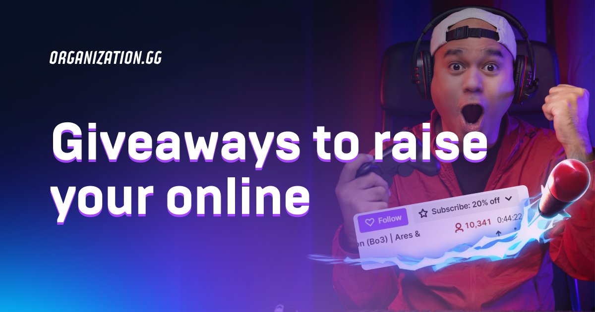 drope_me's tweet image. How giveaways can be useful to a streamer? We prepared tips and ideas for you 💡

organization.gg/blog/giveaways…

#streamtips #twitchstream #streamer #twitchnews #twitch