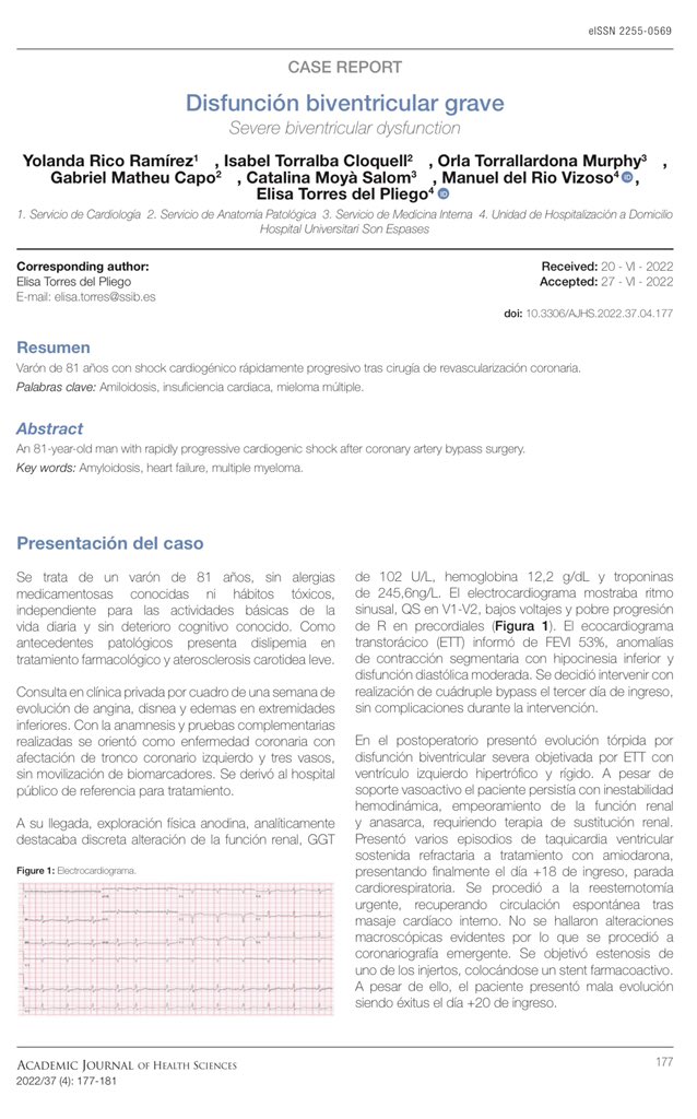 YolandaRicRam's tweet photo. Keep working 💪🏽👣❤️🩺 #casereport @CAR_SonEspases @ibsalut 
https://t.co/PD4ZKLVBZA https://t.co/aqquHdMGGl