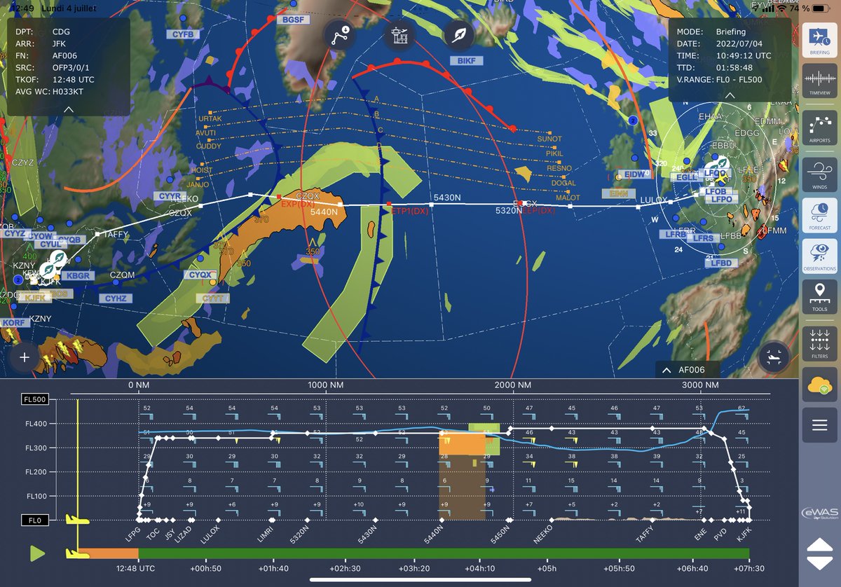zepyaf's tweet image. Un plaisir de partir sur #AF006 avec @pascalrs, avec peut-être une approche Canarsie à l’arrivée ? J’ai révisé en tout cas… #PilotLife
