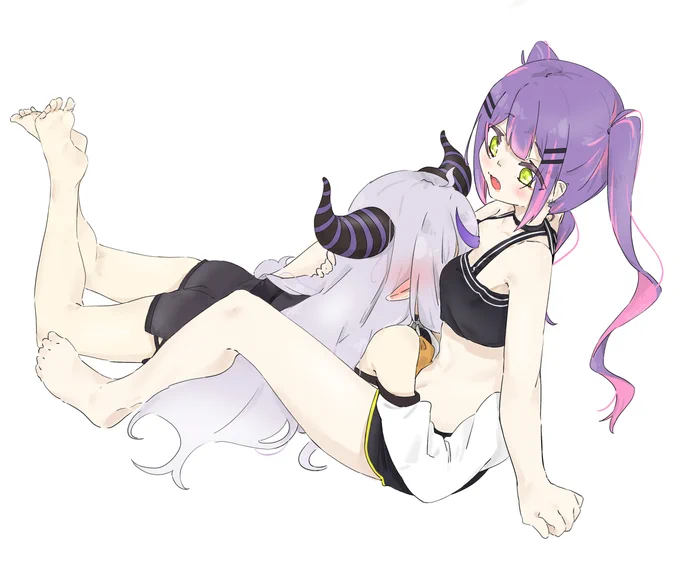 天国 #ホロライブ #常闇トワ #ラプラス・ダークネス #TOWART #Laplus_Artdesu https://t.co/WSTkhHUVn5 