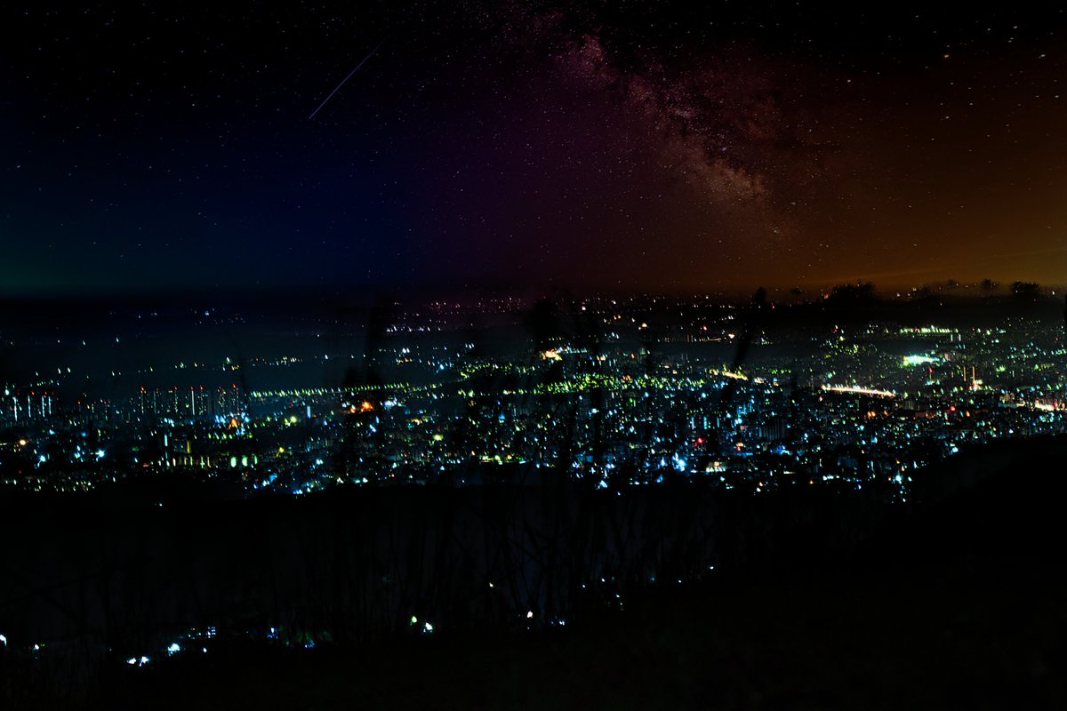 #longexposure #citylights #cityphotography #starrysky #Nightsky #Canon