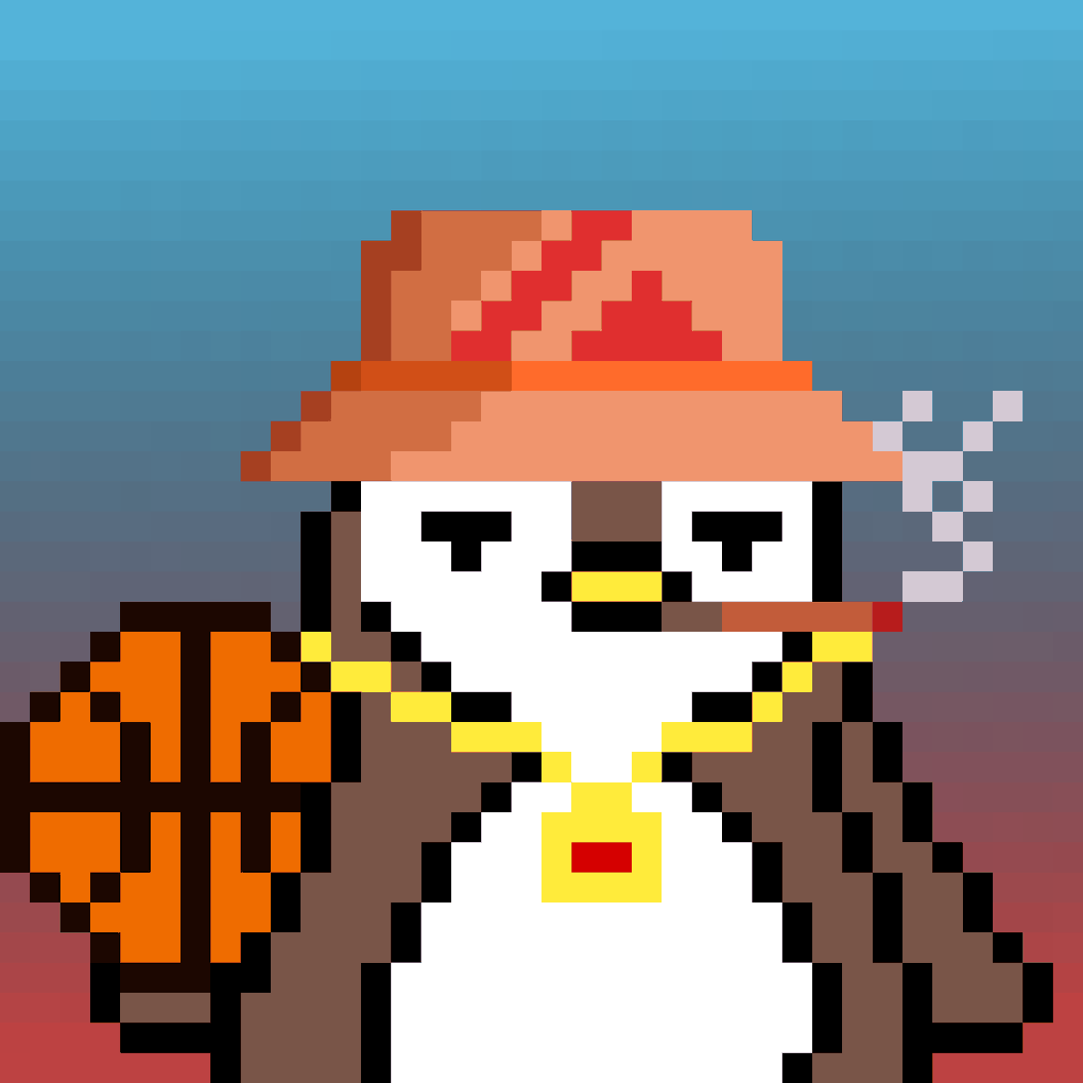 say hello to my new peng!🐧🏀🥇 <a href="/AvaxPenguinFam/">Peng Family 🔺</a>  #NFT #Metaverse