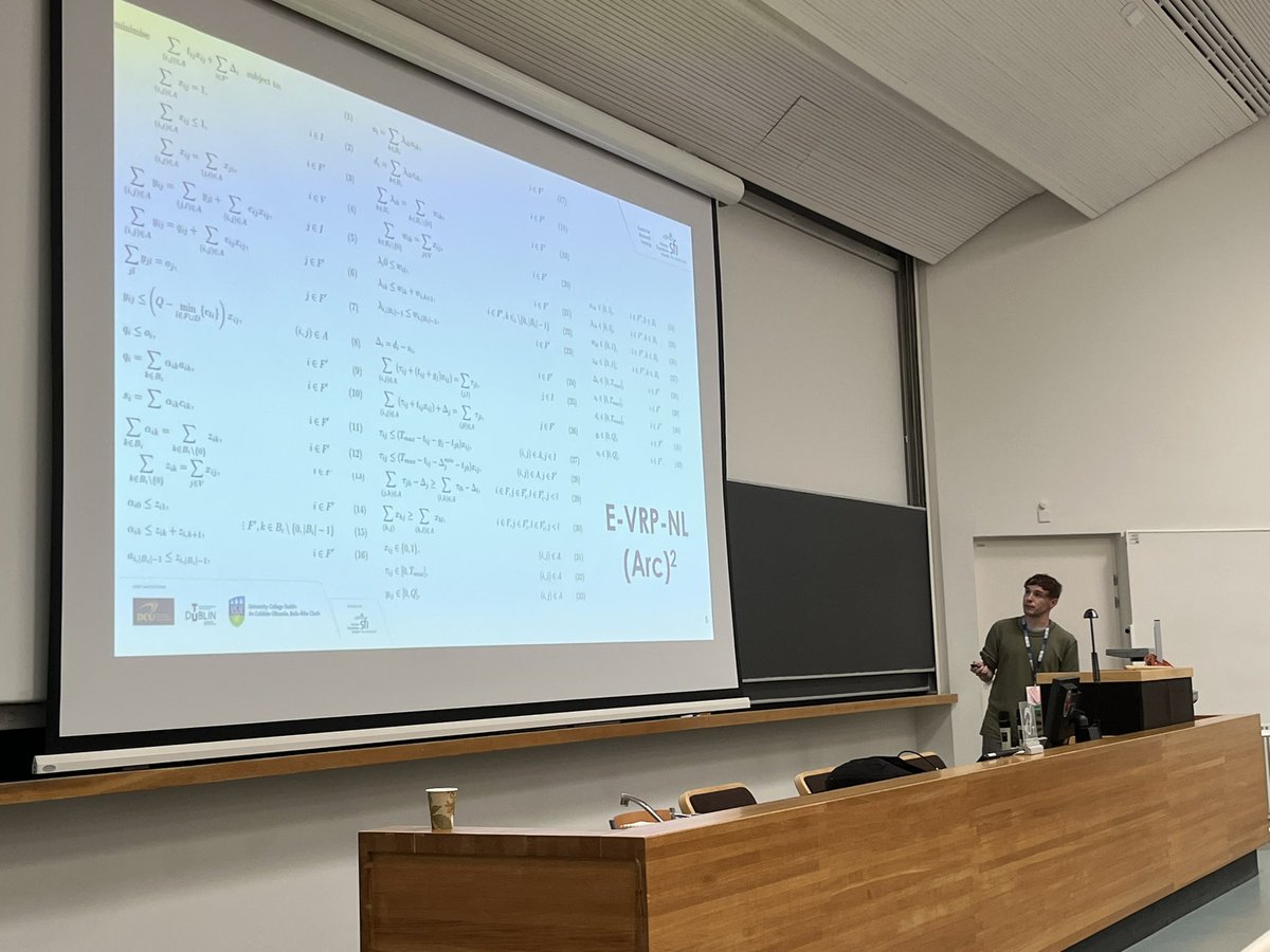 crismolerorio's tweet photo. “Learning to solve electric vehicle routing problems with nonlinear charging function” #JamesFitzpatrick from @ucddublin https://t.co/gAJjuGhy8X