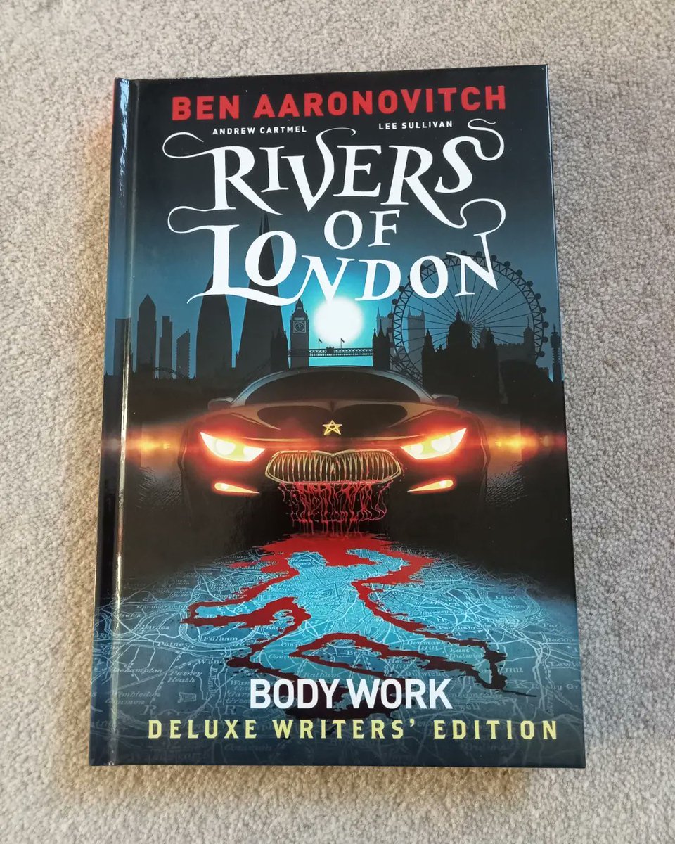 andyangel44's tweet photo. On today's #ComicBookMonday I review @Ben_Aaronovitch and @andrewcartmel's #RiversOfLondon #BodyWork #DeluxWritersEdition from @TitanBooks @WillOMullane

It is a thing of true beauty 

Links in comments

https://t.co/rZZFdmUa4C https://t.co/pLaeikSHli